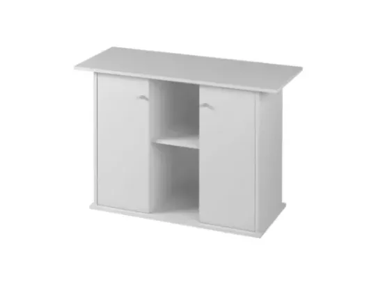 Снимка на Ferplast -STAND DUBAI 100 White - Елегантна маса за аквариум с шкафове - размер 101 х 41 х 73 см.
