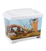Снимка на Ferplast CapriI Junior - Пластмасов аквариум в комплект с филтър и лампа, 41 x 26,5 x 34 см - 21 литра - бял 2