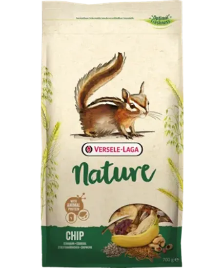 Снимка на Versele-Laga Chip Nature- пълноценна храна за катерички - опаковка 0.700 гр.