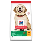 Снимка на HILL’S SCIENCE PLAN CANINE PUPPY LARGE BREED С ПИЛЕШКО – ЗА ПОДРАСТВАЩИ КУЧЕТА ОТ ЕДРИ И ГИГАНСТКИ ПОРОДИ, НАД 25КГ, ОТ ОТБИВАНЕТО ДО 18 МЕС. БРЕМЕННИ И КЪРМЕЩИ КУЧЕТА. 2.5 кг. 1