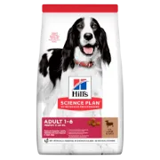 Снимка на HILL’S SCIENCE PLAN CANINE MEDIUM ADULT С АГНЕШКО И ОРИЗ – ПЪЛНОЦЕННА СУХА ХРАНА ЗА КУЧЕТА ОТ СРЕДНИ ПОРОДИ С УМЕРЕНИ ЕНЕРГИЙНИ НУЖДИ, 1-7 Г. 14 кг. 1