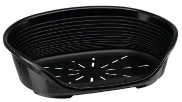 Показвай детайлите за Ferplast Siesta Deluxe 2 black - пластмасово легло за котки и кучета 49 Х 36 Х 17,5 см с включен дюшек 1 - MyPetShop.bg Снимка на Ferplast Siesta Deluxe 2 black - пластмасово легло за котки и кучета 49 Х 36 Х 17,5 см с включен дюшек 1