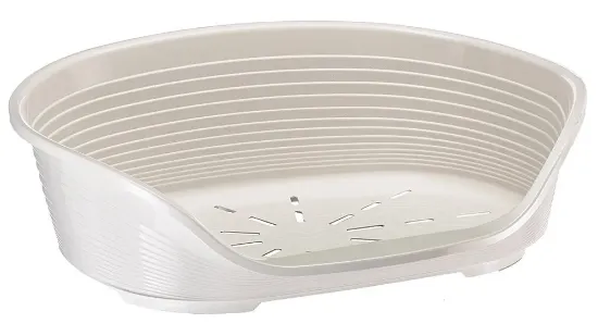 Снимка на Ferplast Siesta Deluxe 4 white - пластмасово легло за котки и кучета 54 x 35 см