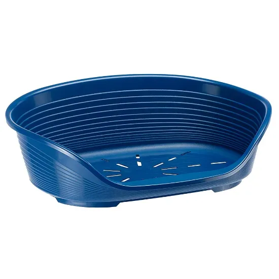 Снимка на Ferplast Siesta Deluxe 4 blue - пластмасово легло за котки и кучета син цвят 54 x 35 см