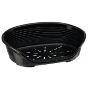 Снимка на Ferplast Siesta Deluxe 12 black - пластмасово легло за котки и кучета черен цвят 111 Х 80,5 Х 33,5 см с включен дюшек 1