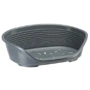 Снимка на Ferplast Siesta Deluxe 12 dark grey - пластмасово легло за котки и кучета тъмно сив цвят 100 x 65 см 1