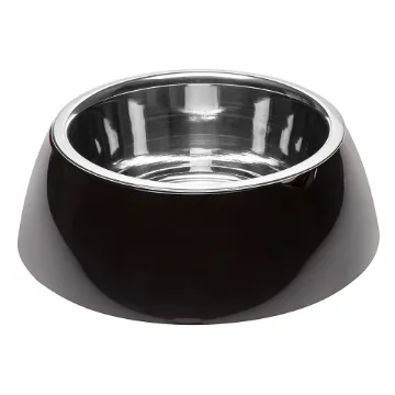 Показвай детайлите за Ferplast Jolie L Nerra Ciotola - черна купа за храна или вода за кучета и котки 23,3 x 7,5 см - 1200 мл 1 - MyPetShop.bg Снимка на Ferplast Jolie L Nerra Ciotola - черна купа за храна или вода за кучета и котки 23,3 x 7,5 см - 1200 мл 1
