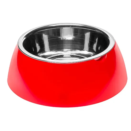 Снимка на Ferplast Jolie L Rossa Ciotola - червена купа за храна или вода за кучета и котки 23,3 x 7,5 см - 1200 мл