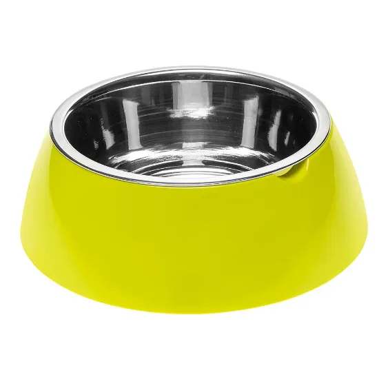Снимка на Ferplast Jolie L Verde Ciotola - жълта купа за храна или вода за кучета и котки 23,3 x 7,5 см - 1200 мл