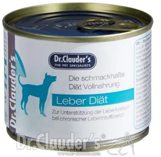 Снимка на Dr.Clauder's Super Premium LPD Liver Diet - терапевтична диетична храна за кучета с хронична чернодробна недостатъчност, 2 броя х 400 гр.