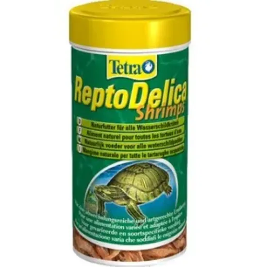 Снимка на Tetra ReptoDelica Shrimps - храна за влечуги със скариди 250мл
