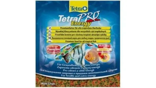 Снимка на Tetra Pro Sachet Tet Energy - Храна за всички видове декоративни рибки - 12гр