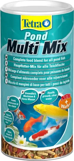 Снимка на Tetra Pond Multi Mix - храна за езерни рибки 1л