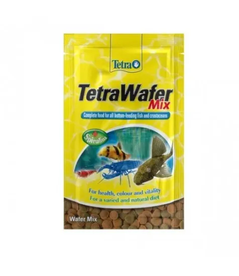 Снимка на Tetra - TetraWafer Mix - специализирана храна за дънни рибки 15 гр.