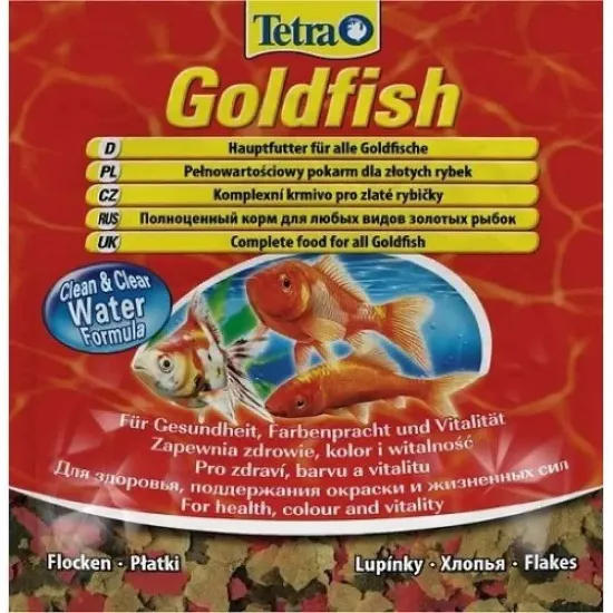 Снимка на Tetra Sachet Goldfish - храна за златни рибки 12гр