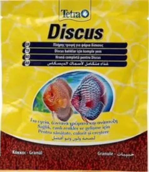 Снимка на Tetra Sachet Discus - храна за риби дискус 15гр