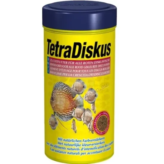 Снимка на Tetra Discus Colour - храна за риби дискус за наситен цвят 250мл.