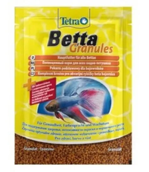 Снимка на Tetra Betta Granules Гранулирана храна в плик за Бета риби 5 гр.