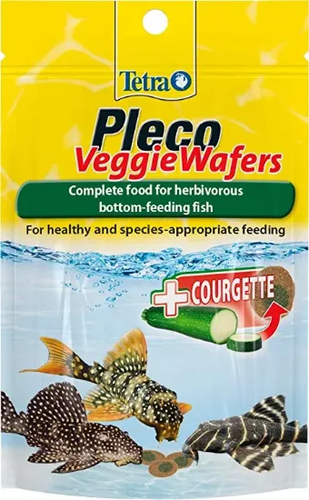 Снимка на Tetra Pleco Veggie WAFER - Храна за тревопасни рибки 15гр.