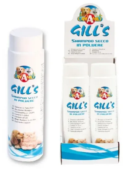 Снимка на Croci Gill's Dry Powered Shampoo - Шампоан пудра за кучета и котки 200мл