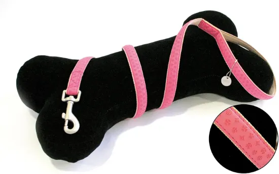 Снимка на Croci Mylord Rosa повод за куче - розов, среден 120см/15 мм