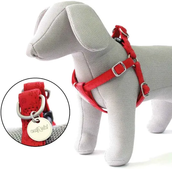 Снимка на Croci Mylord Rossa - Нагръдник за кучета червен 36см/60 х 15 мм