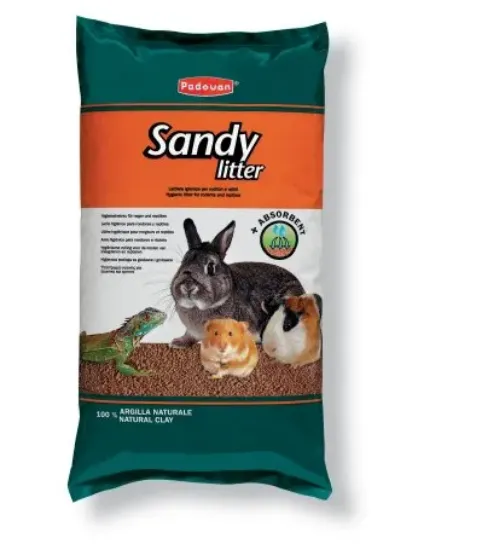 Снимка на Padovan Sandy litter Хигиенна постелка за влечуги и гризачи 4 кг