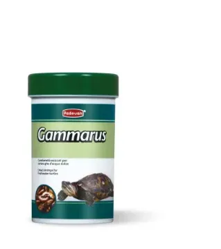 Показвай детайлите за Padovan Gammarus Храна за костенурки със скариди 12 гр./100 мл. 1 - MyPetShop.bg Снимка на Padovan Gammarus Храна за костенурки със скариди 12 гр./100 мл. 1