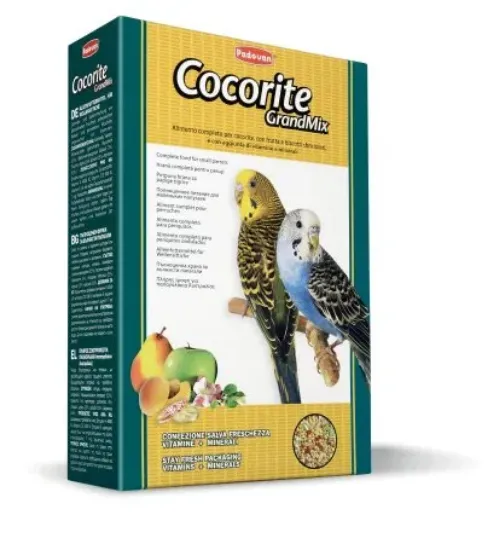 Снимка на Padovan Grandmix Cocorite Пълноценна храна с плодове за малки папагали 1 кг.