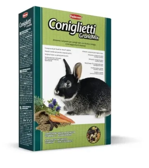Снимка на Padovan Grandmix conigletti - Храна за зайци 850 гр