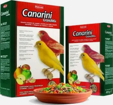 Показвай детайлите за Padovan GRANDMIX canarini -храна за канари 400 гр 1 - MyPetShop.bg Снимка на Padovan GRANDMIX canarini -храна за канари 400 гр 1