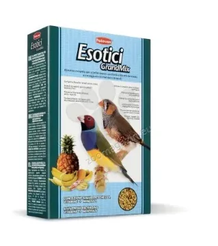 Показвай детайлите за Padovan Esotici GrandMix - Пълноценна храна за екзотични птици 400 гр 1 - MyPetShop.bg Снимка на Padovan Esotici GrandMix - Пълноценна храна за екзотични птици 400 гр 1