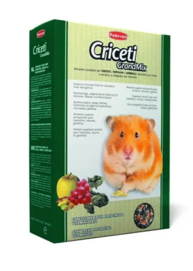 Снимка на Padovan Grandmix Cricetti - Пълноценна храна за хамстери 400 гр