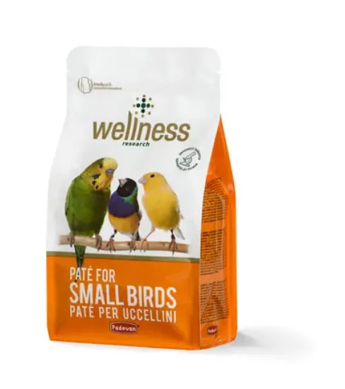 Снимка на Padovan Wellness Paté for Small Birds Премиум пастет за дребни птици 600 гр