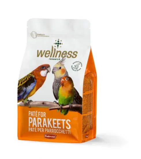 Снимка на Padovan Wellness Paté for Parakeets Премиум пастет за папагали 600 гр