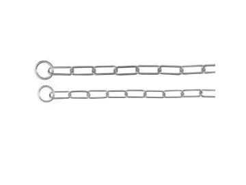 Показвай детайлите за Trexie Dog Choke Chain Stainless Steel - Душач ,нашийник метален за кучета 68см/ 0,4 см 1 - MyPetShop.bg Снимка на Trexie Dog Choke Chain Stainless Steel - Душач ,нашийник метален за кучета 68см/ 0,4 см 1