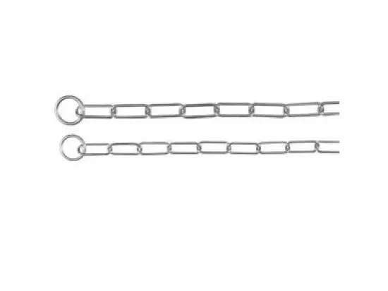 Снимка на Trexie Dog Choke Chain Stainless Steel - Душач ,нашийник метален за кучета 68см/ 0,4 см