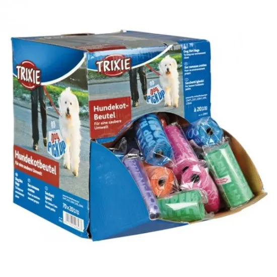 Снимка на Trixie Dog Dirt Bags - 1 брой резервно руло с 20 броя пликчета подходящи за всички диспенсъри