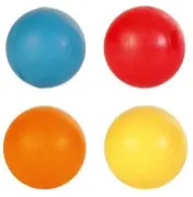 Снимка на Trixie Ball - твърда гумена топка синя, червена, жълта, оранжева 5 cm 2