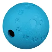 Снимка на Trixie Dog Activity Snack Ball - Топка за лакомства за кучета в три цвята (червен,розов,син ) 7.5 см 1