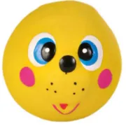 Снимка на Trixie Faces Toy Balls - Играчки за кучета Топки - глави, различни цветове 6 см 1