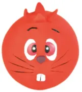 Снимка на Trixie Faces Toy Balls - Играчки за кучета Топки - глави, различни цветове 6 см 2
