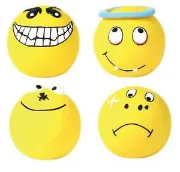 Снимка на Trixie Smileys - Играчка за кучета Топка с усмивка 6 см. 2