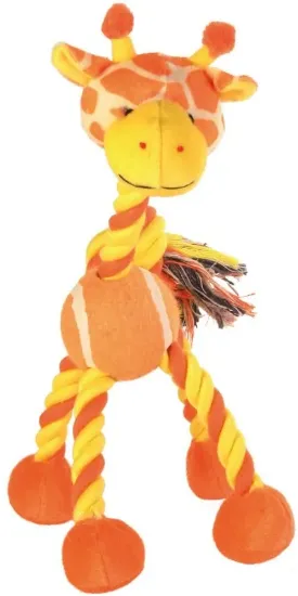 Снимка на Trixie giraffe Plush Toy - Плюшена играчка за кучета жираф 28 см
