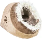 Снимка на Trixie Minou - Меко легло под формата на хралупа за кучета и котки 41 / 42 / 26 см кафяв 3