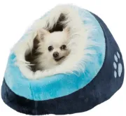 Снимка на Trixie Minou - Меко легло под формата на хралупа за кучета и котки 35 x 26 x 41 см синьо 1
