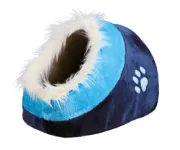 Снимка на Trixie Minou - Меко легло под формата на хралупа за кучета и котки 35 x 26 x 41 см синьо 2