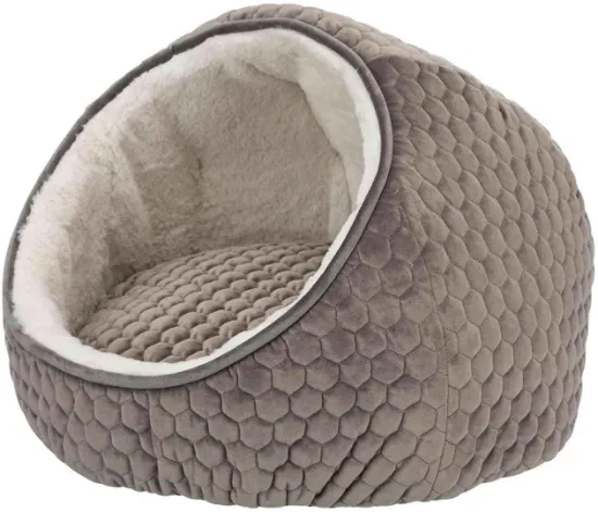 Снимка на Trixie Livia Cuddly Cave - Меко легло, Къдрава пещера Ливия за кучета и котки 45/33 h см
