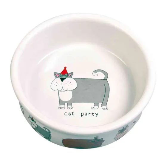 Снимка на Trixie Cat bowl - Керамични купички за котки , три модела , 200 мл