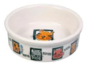 Снимка на Trixie Cat bowl - Керамични купички за котки , три модела , 200 мл 3